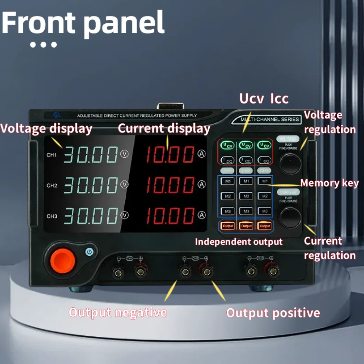 15В 30В 40В 60В 100В 80В 150В  – обзор и цена Programmable Dc Power Supply 60V 10A