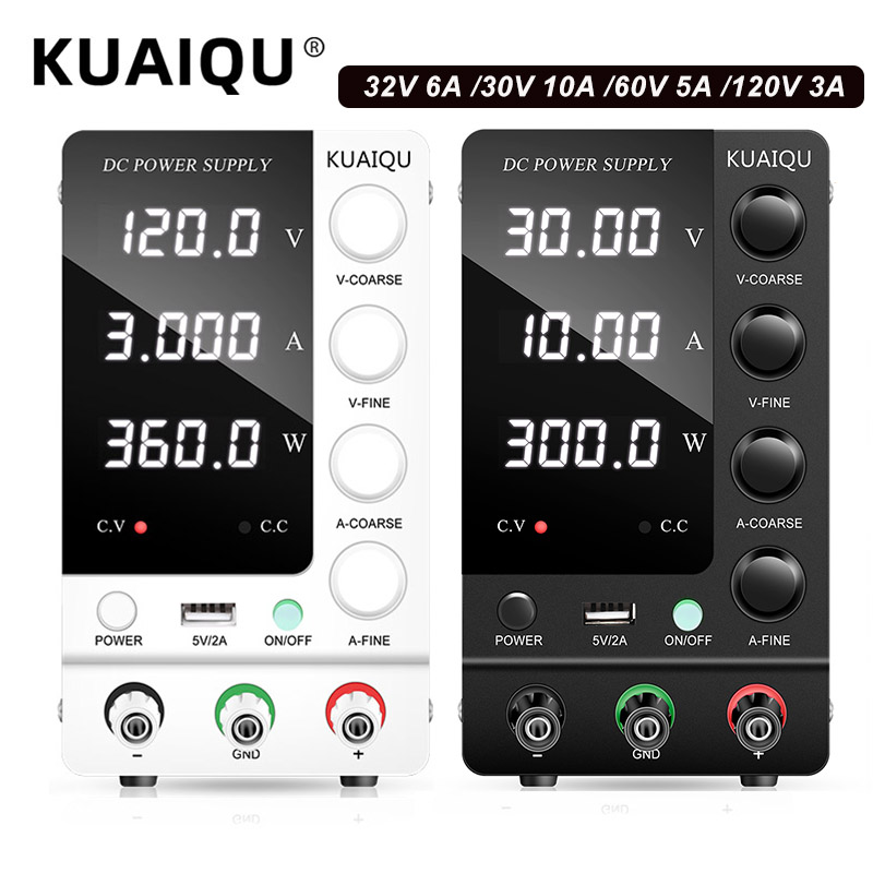 KUAIQU Лабораторный источник п – обзор и цена High Precision Adjustable Lab Power Supply 120V 3A